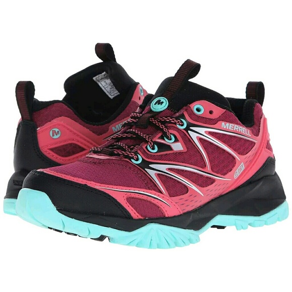 Merrell Shoes - NEW Merrell Pine Bright Red Hiking Shoes